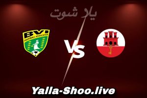 مشاهدة مباراة جبل طارق و جزر فيرجين البريطانية بث مباشر اليوم 2026-06-03 Yalla Shoot
